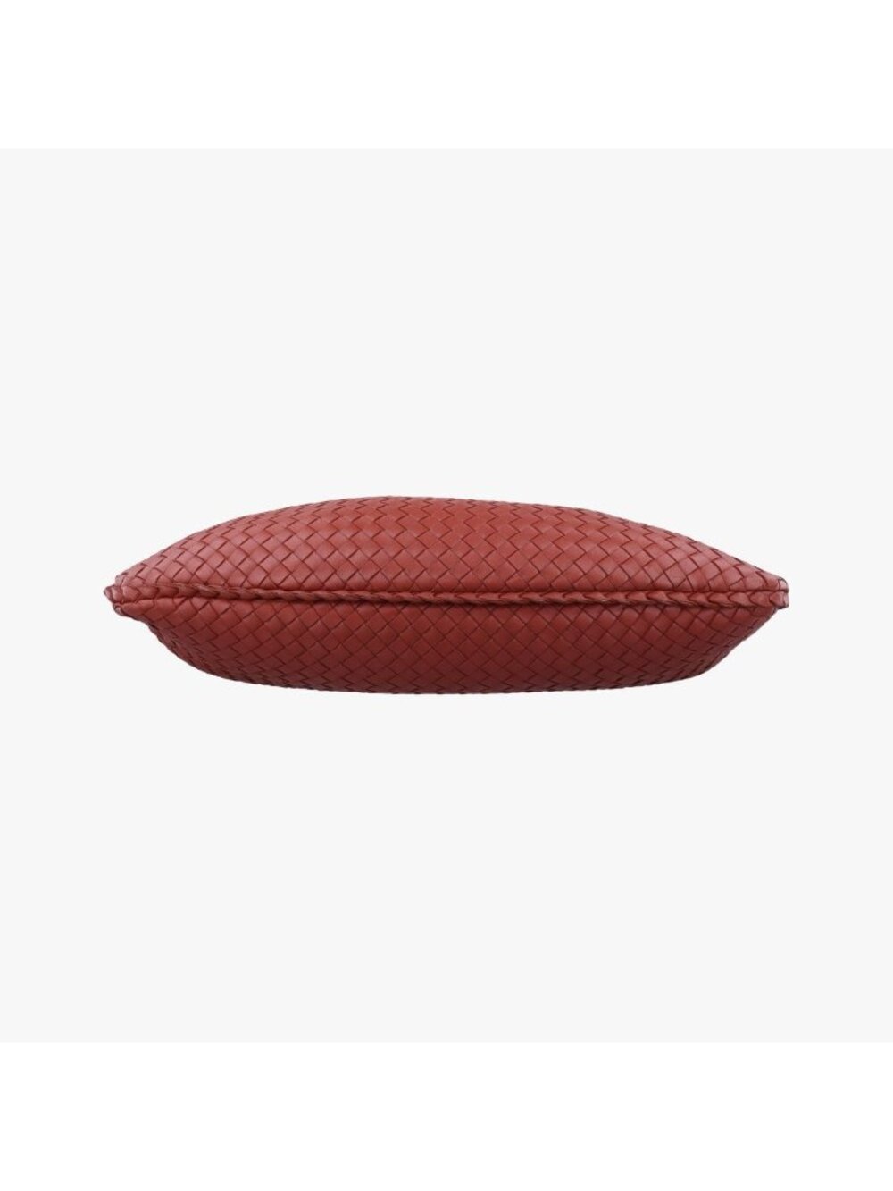 Bottega Veneta Intrecciato Red Lambskin Handbag - Picture 3 of 15